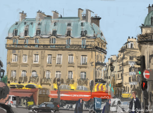 Speedpainting Paris