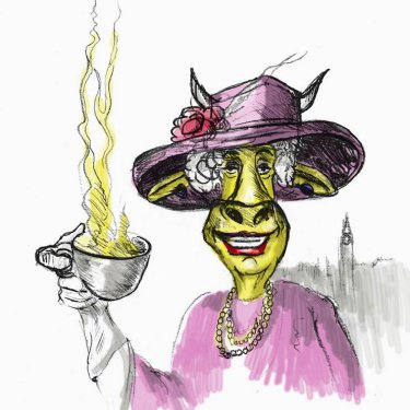Lipton-Die Queen lädt ein zum Tee