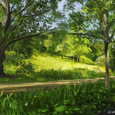 Speed Painting-Bremen Knoops Park