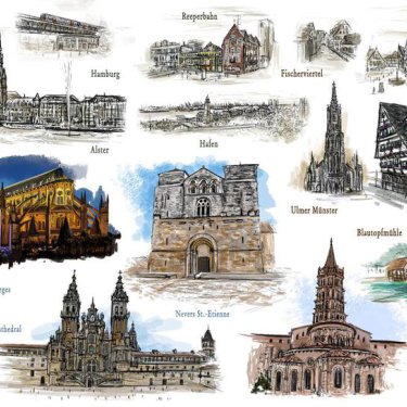 Städte und Kathedralen