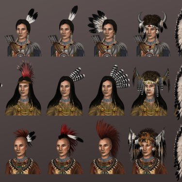feather headdress