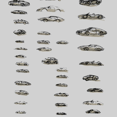 1 Cars Thumbnail Sketches