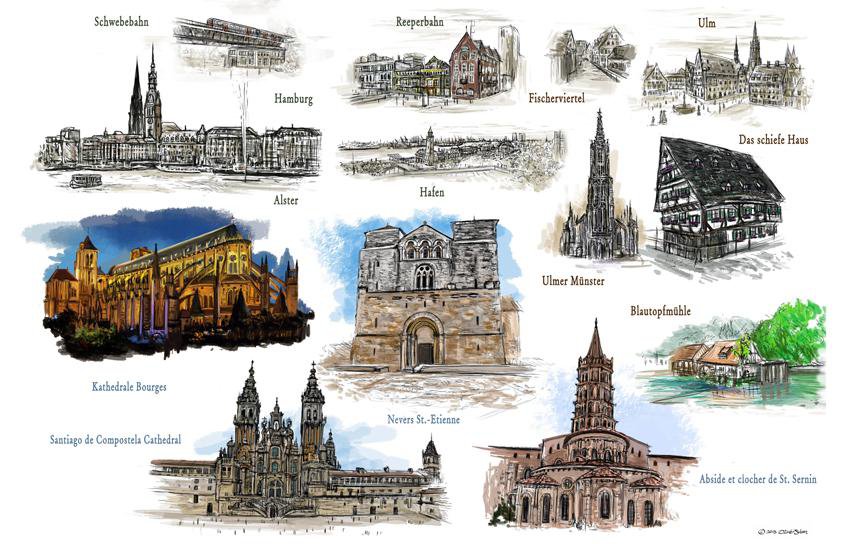 Städte und Kathedralen